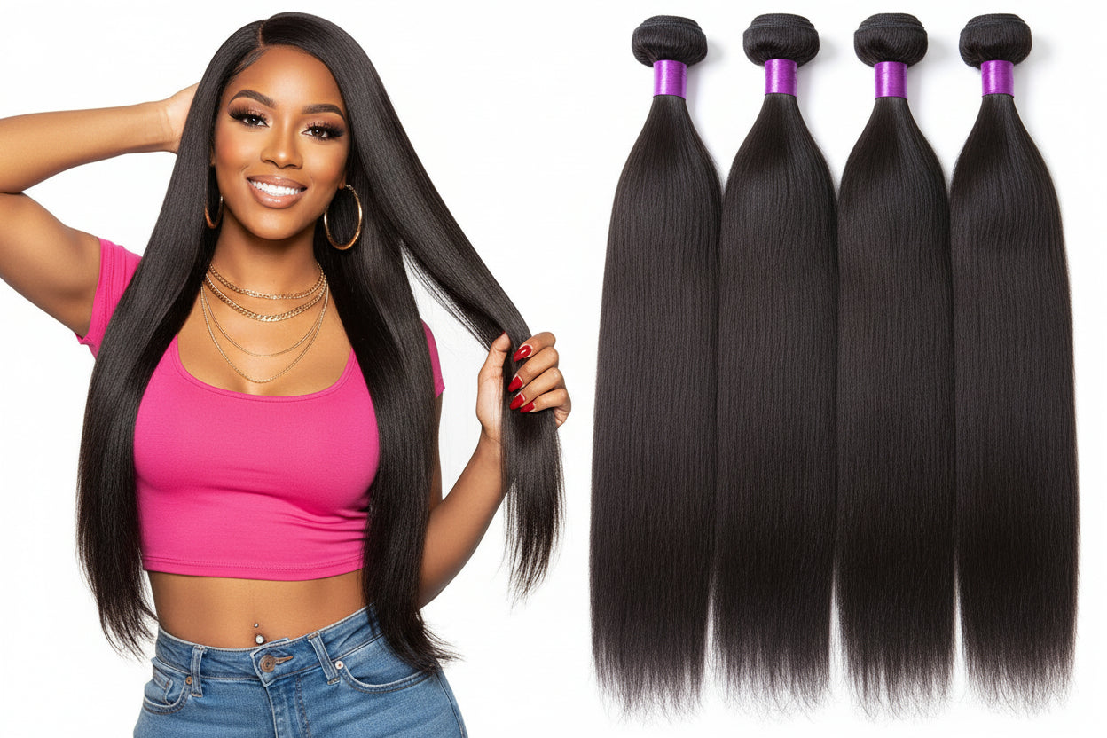 straight hair Brazilin human straight hair Brazil hot sale natural color