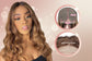 Highlight ,Body Wave 4x4 Lace Closure Wig 100% Human Hair Pre-Plucked.
