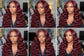 Wine Red Straight HD Lace Front Wig – 100% Brazilian Human Hair | Glueless | Pre-Plucked