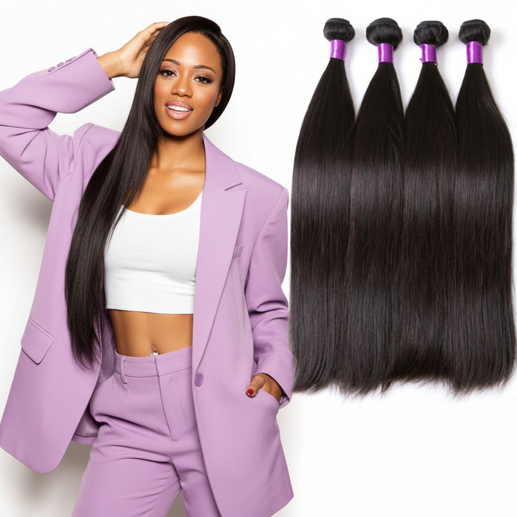 straight hair Brazilin human straight hair Brazil hot sale natural color