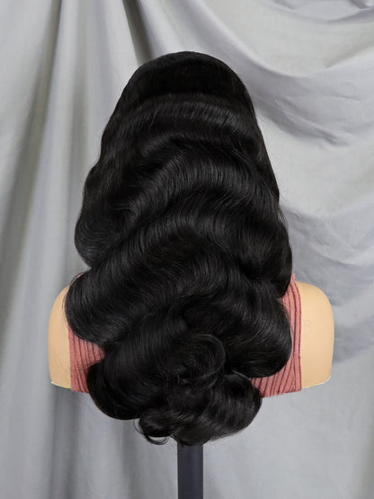 Luxury Angle Vietnamese Raw Virgin Hair Wig 6x4 Lace Front – HD Transparent Lace, Pre-Plucked Hairline, Full & Natural Look