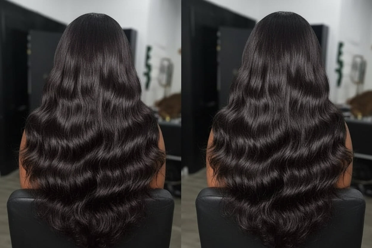 Natural Body Wave 4x6 Lace Closure Wig – 100% Human Hair  Pre-Plucked