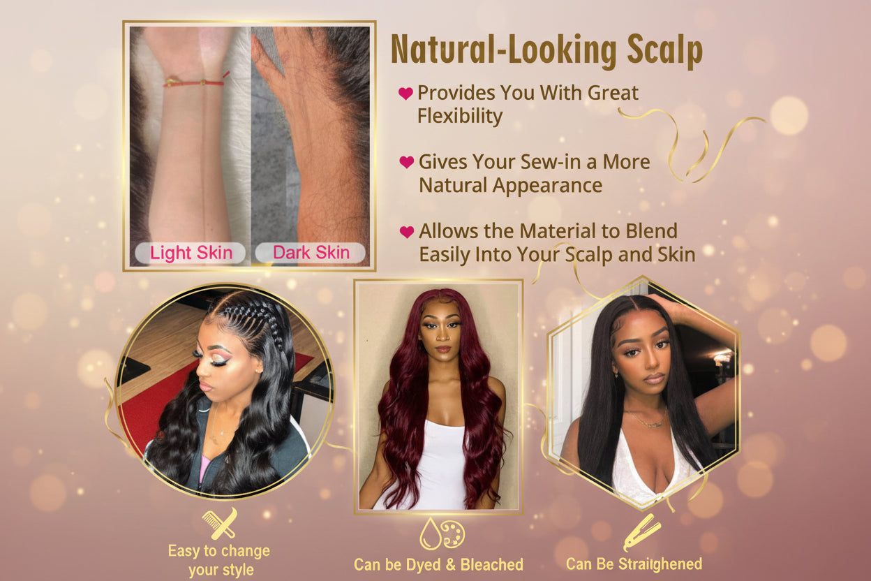4x6 Lace Closure Wig Human Hair  Three-Dimensional Body Wave Density