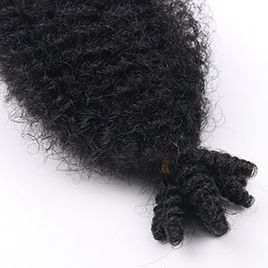 22” Soft Springy Afro Twist Hair – Pre-Separated & Pre-Fluffed | Crochet Hair for Passion Twists, Faux Locs & Natural Styles (1B)