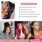360 Lace Front Human Hair Wig, Body Wave Wig Natural Color, 150 Percent Density