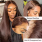 13x4 HD Lace Front Wig, Human Hair, Natural Brazilian Brown Wig, Unprocessed Virgin Wig.
