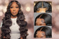 4x6 Lace Closure Wig Human Hair  Three-Dimensional Body Wave Density
