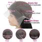 Long Body Wave HD Lace Front Wig ,13x4 Glueless | 100% Human Hair .