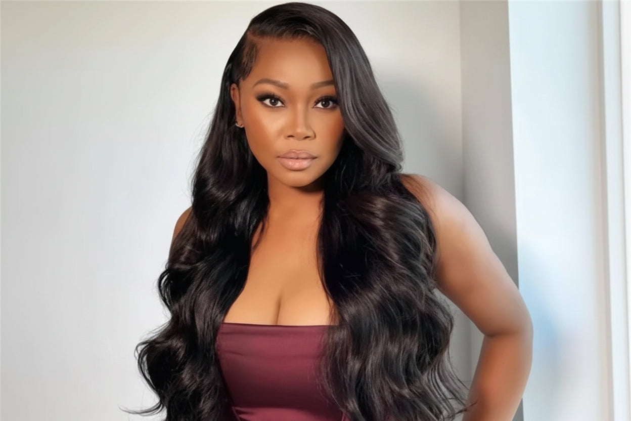Natural Body Wave 4x6 Lace Closure Wig – 100% Human Hair  Pre-Plucked