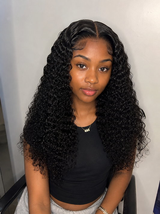 JK Agape Deep Curly HD Lace Wig ♥️♥️