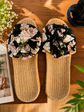 FLORAL BOW SLIDES