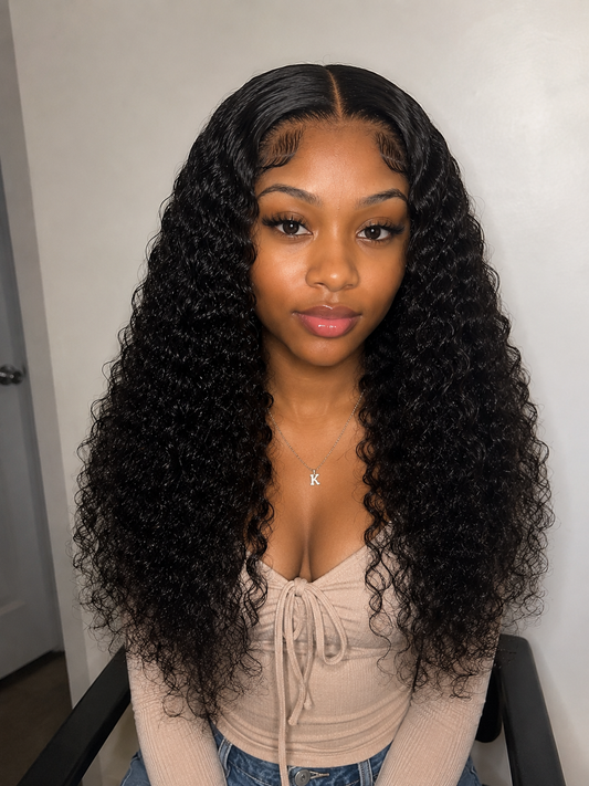 JK Agape Deep Curly HD Lace Wig ♥️♥️