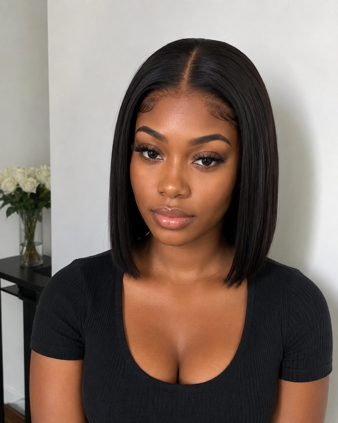 HD Lace Bob wig- Human hair ♥️♥️